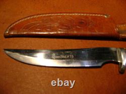 QUEEN STEEL USA 1970's #75 WINTERBOTTOM FIXED BLADE KNIFE