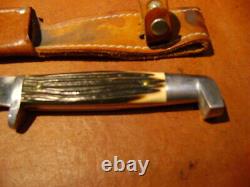QUEEN STEEL USA 1970's #75 WINTERBOTTOM FIXED BLADE KNIFE