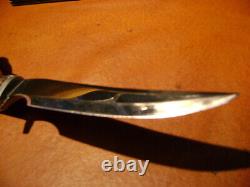 QUEEN STEEL USA 1970's #75 WINTERBOTTOM FIXED BLADE KNIFE