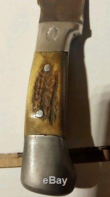 R. H. Ruana Bonner Custom Skinner Hunting Knife M Stamp