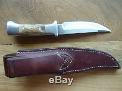R. H. Ruana Hunting Knife with Sheath. Early 70's model