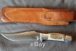 R. H. Ruana Knife Custom Finn Model 27c Hunting, Skinner, (m) Stamp