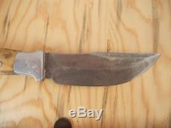 R. H. Ruana knife stamped 9 hunting knife