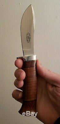 R L BOB DOZIER Nessmuk Skinner KNIFE & Kydex Wilderness Sheath Arkansas Made