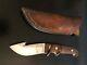 R. W. Loveless Custom Knife Maker Lawndale, Calif. Gut Hook Knife/sheath