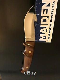 R. W. Loveless Custom Knife Maker Lawndale, Calif. Gut Hook Knife/sheath