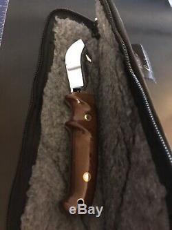 R. W. Loveless Custom Knife Maker Lawndale, Calif. Gut Hook Knife/sheath