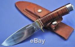 RANDALL 11-5 Leather. RARE 7 Spacer Knife. MINT! Alaskan Skinner Early 70s