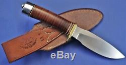 RANDALL 11-5 Leather. RARE 7 Spacer Knife. MINT! Alaskan Skinner Early 70s