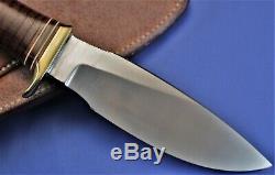 RANDALL 11-5 Leather. RARE 7 Spacer Knife. MINT! Alaskan Skinner Early 70s