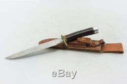 Randall Blade Knife 7 Brown Leather Case Hunting Original Authentic