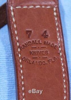 RANDALL KNIFE KNIVES #7-4 1/2 STAG Model 7