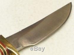RANDALL KNIVES VINTAGE MODEL 21 STAG LITTLE GAME HUNTING KNIFE With RBJ SHEATH