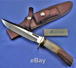 RANDALL Knife #5-6. 7 Spacer Stag Handle, 01 Tool Steel. VietNam Era Slight Use