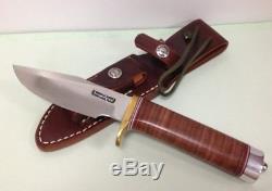 RANDALL MADE KNIVES Model 23 Gamemaster Leather Handle Sheath Hunting Knife
