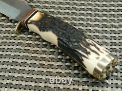 RARE 1987 C MINTY 3-Pc AMERICAN SCHRADE USA 498 HUNTING KNIFE DUCKS HALLMARK SET