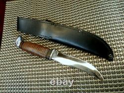 RARE 323-5 CASE XX 1987 USA 3-Dot BOWIE Lightning S Vintage 9.5 HUNTING KNIFE