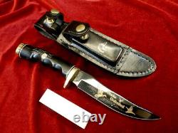 RARE AMERICAN 3Pc SET SCHRADE USA LTD DUCKS UNLIMITED 2000 Vintage HUNTING KNIFE