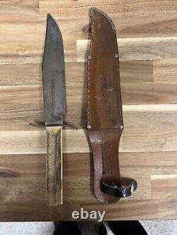 RARE BOWIE SOLINGEN GERMAN Bone KNIFE G. C. Co