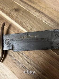 RARE BOWIE SOLINGEN GERMAN Bone KNIFE G. C. Co