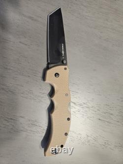 RARE Cold Steel Recon 1 COYOTE TAN CTSHXP Steel