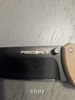 RARE Cold Steel Recon 1 COYOTE TAN CTSHXP Steel