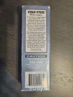 RARE Cold Steel Recon 1 COYOTE TAN CTSHXP Steel
