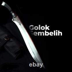 RARE Golok Sembelih Sword Traditional Indonesian Pencak Silat With Backup Knife