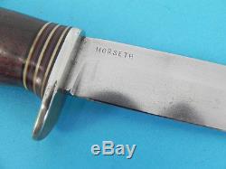 RARE MORSETH HANDMADE MODEL 1 HUNTING KNIFE (PARALLEL NAME), c. 1960-1964