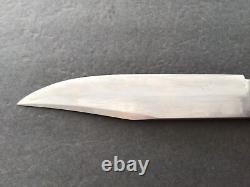 RARE ORIGINAL BOWIE SOLINGEN GERMAN BONE HANDLE KNIFE With SHEATH free Ship