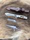 RARE! Puma White Hunter Multi Blade with Leather Sheath 282100 NOS NIB