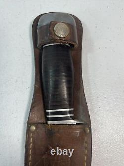 RARE REMINGTON RH -92 antique THE SPORTSMAN fixed blade knife