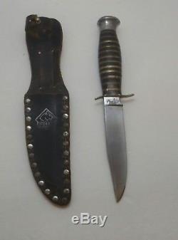 RARE VINTAGE 60s PUMA HUNTING KNIFE SOLINGEN ROSTFREI MADE IN GERMANY