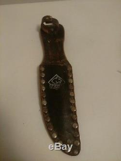 RARE VINTAGE 60s PUMA HUNTING KNIFE SOLINGEN ROSTFREI MADE IN GERMANY