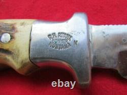 RARE Vietnam War US Custom R. H. Ruana M Bonner Montana Hunting/FIGHTING KNIFE