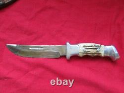 RARE Vietnam War US Custom R. H. Ruana M Bonner Montana Hunting/FIGHTING KNIFE