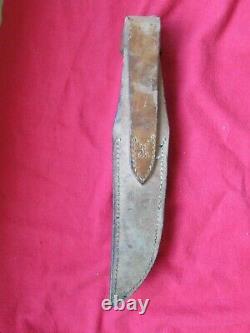 RARE Vietnam War US Custom R. H. Ruana M Bonner Montana Hunting/FIGHTING KNIFE