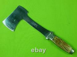 RARE Vintage 1932-40's US Case Tested XX Stag Hunting Knife Hatchet Combo Set