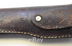RARE Vintage Gerber Magnum Steel Fixed Blade hunting Knife withith original Sheath