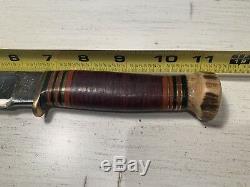 RARE Vintage MARBLES M. S. A. Gladstone Mich. USA Early 1900s Hunting Knife