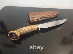RARE Vintage Quattlebaum (JS) Crown Stag 15'' Bowie. 1 of a Kind Custom Knife