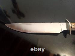 RARE Vintage Quattlebaum (JS) Crown Stag 15'' Bowie. 1 of a Kind Custom Knife