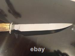 RARE Vintage Quattlebaum (JS) Crown Stag 15'' Bowie. 1 of a Kind Custom Knife