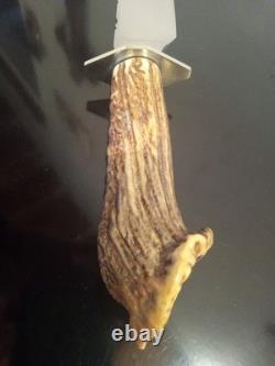 RARE Vintage Quattlebaum (JS) Crown Stag 15'' Bowie. 1 of a Kind Custom Knife