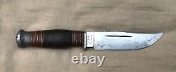 RARE. Wade Butcher Teddy Hunting Knife withLeather Sheffield England