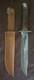 RARE Western USA Vietnam Era L46-8 Fixed Blade Bowie Fighting Knife and Sheath