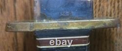 RARE Western USA Vietnam Era L46-8 Fixed Blade Bowie Fighting Knife and Sheath
