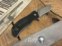 RARE Zero Tolerance 0350 M390 Folding Knife ZT0350M390 Black G10