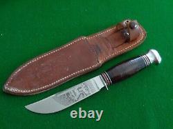 RARE c. 1920's-30's L. L. Bean, Inc. Freeport, Maine ETCHED Blade Hunting Knife