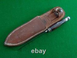 RARE c. 1920's-30's L. L. Bean, Inc. Freeport, Maine ETCHED Blade Hunting Knife